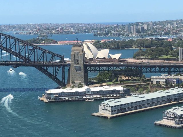 Sydney Harbour's Opera House and Bridge
